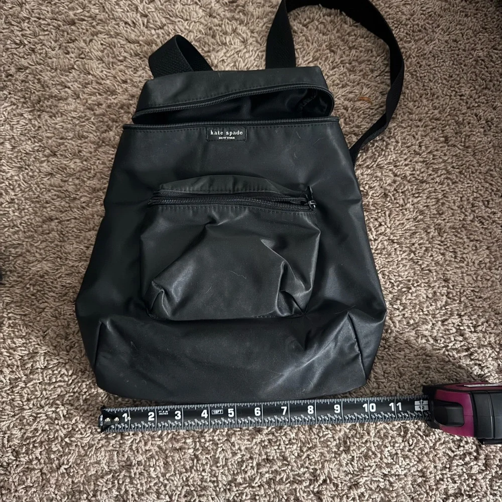 Kate Spade New York Black Nylon Backpack Mini Travel Bag